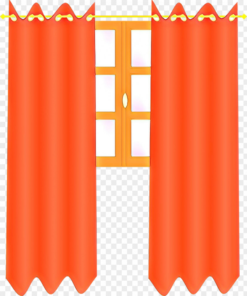 Window Valance Interior Design Orange PNG
