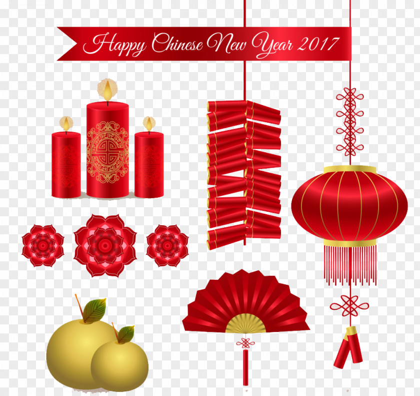 Chinese New Year Spring Festival Creative Style Years Day Card PNG
