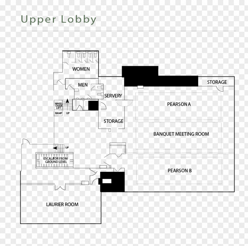 Escalator Lord Elgin Hotel Floor Plan Room Lobby PNG