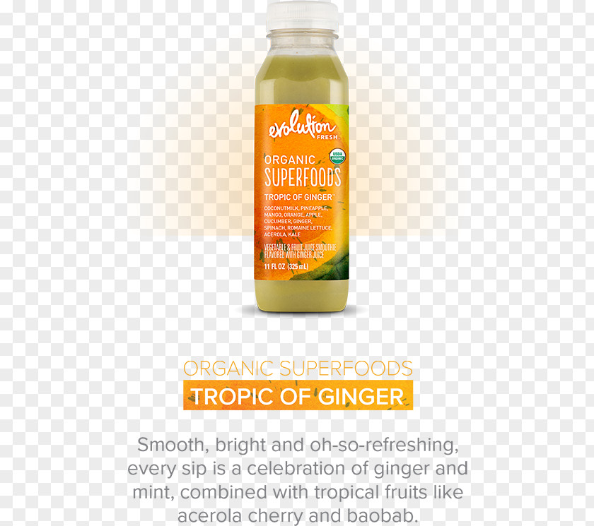 Fresh Ingredients Smoothie Orange Juice Evolution Nutrition PNG