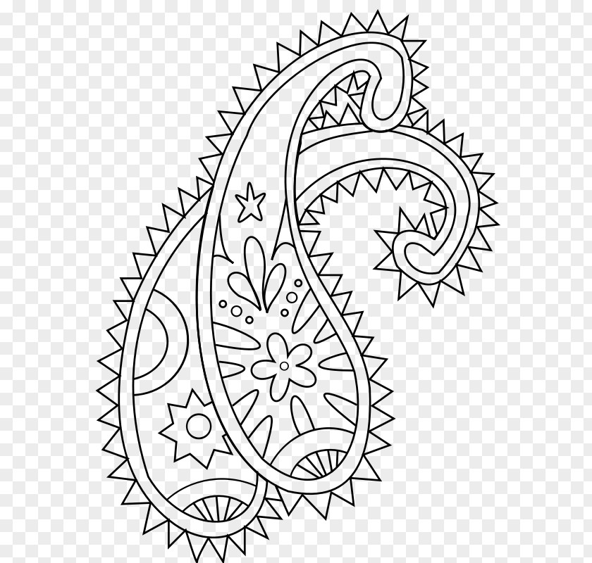 Paisley Designs Drawing Clip Art PNG