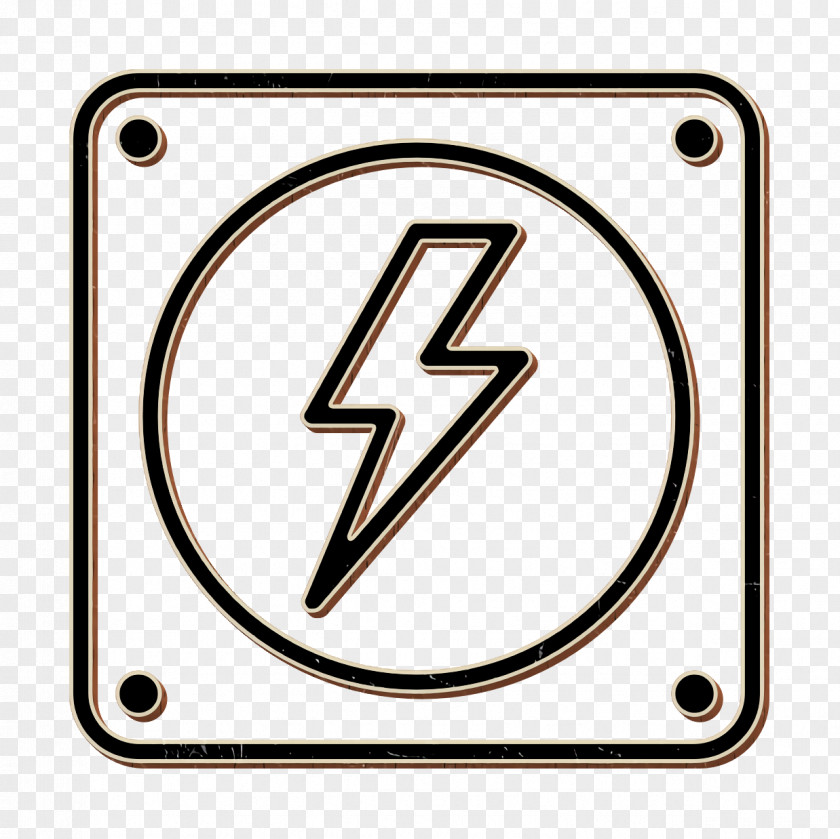 Thunder Icon Electricity Constructions PNG