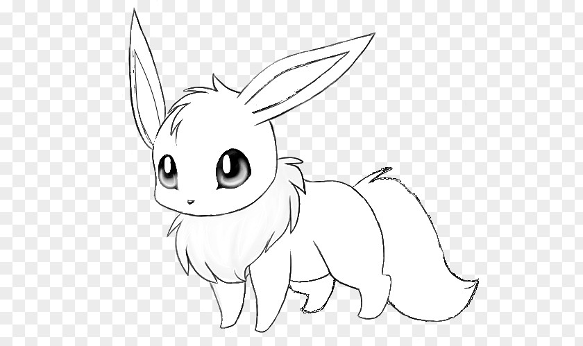 Watercolor Family Coloring Book Whiskers Line Art Eevee Black And White PNG
