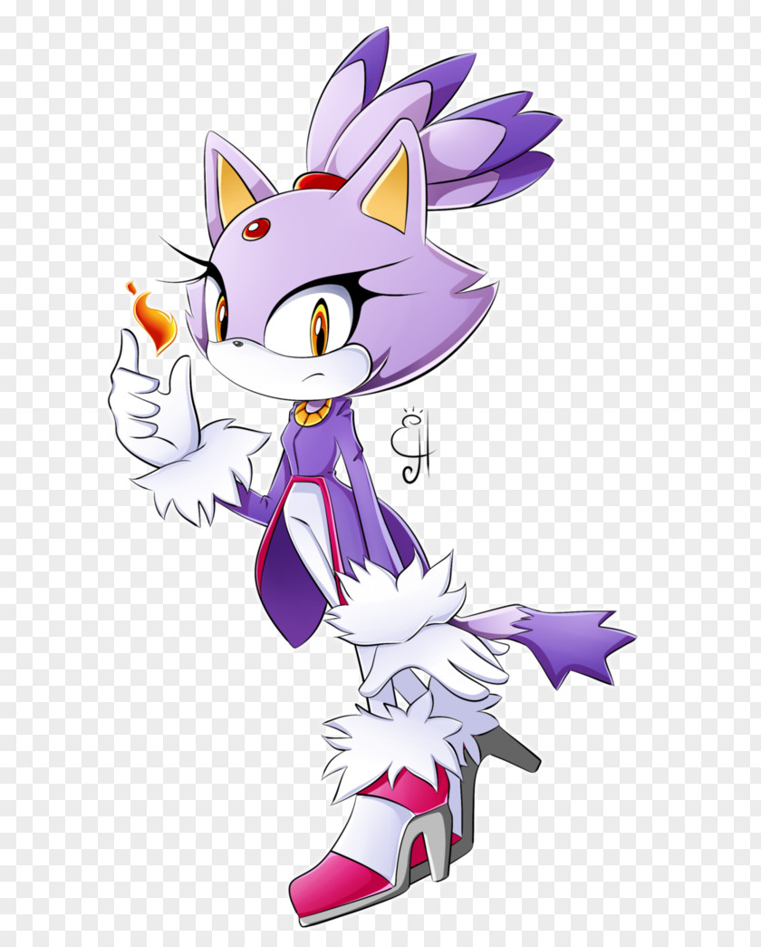 Blaze The Cat Sonic Hedgehog Rush DeviantArt PNG