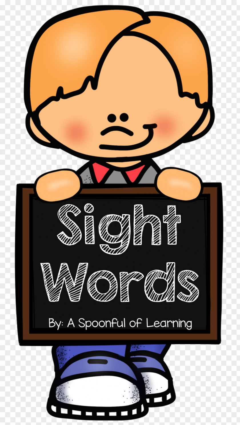 Sight Word Learning Clip Art PNG