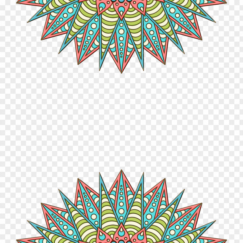 Symmetry Wet Ink Pattern PNG