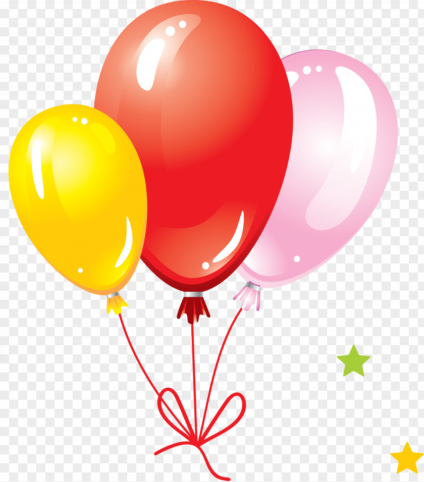 Balloon Birthday Cake Gas Party PNG