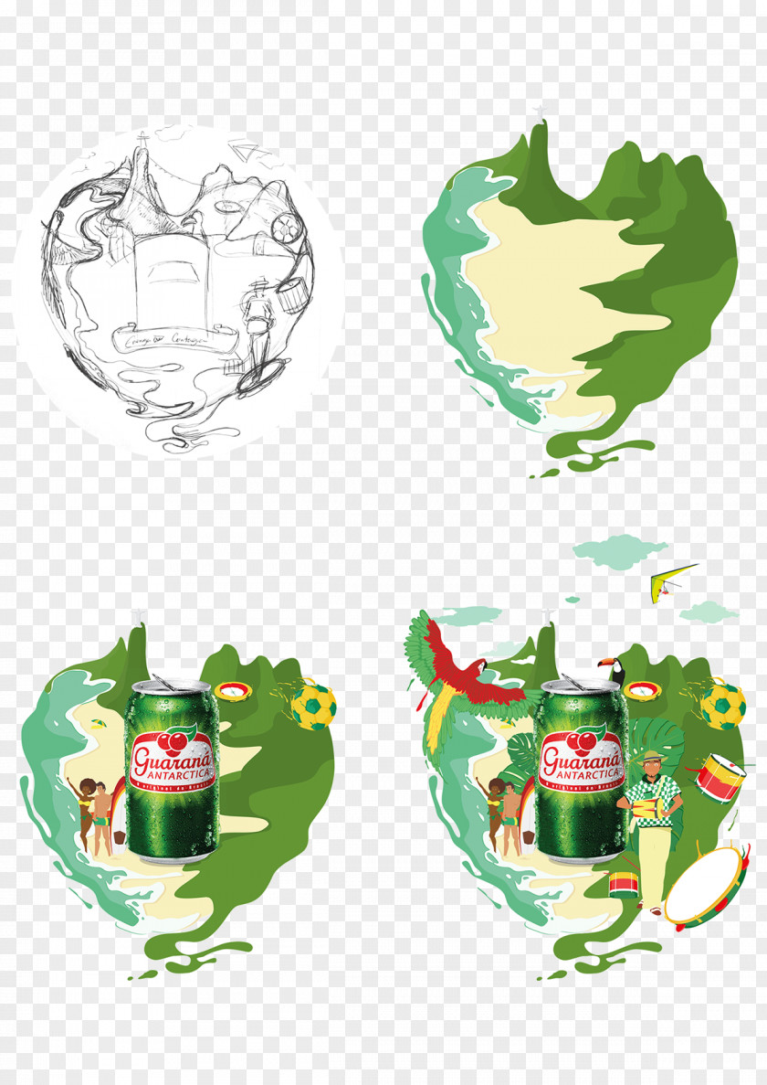 Design Leaf Flowerpot PNG