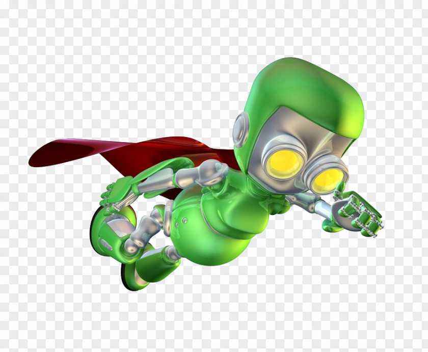Flying Robot Royalty-free Stock Illustration PNG