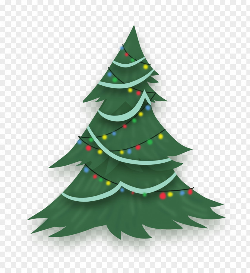 Forget Me Not Christmas Tree Clip Art PNG