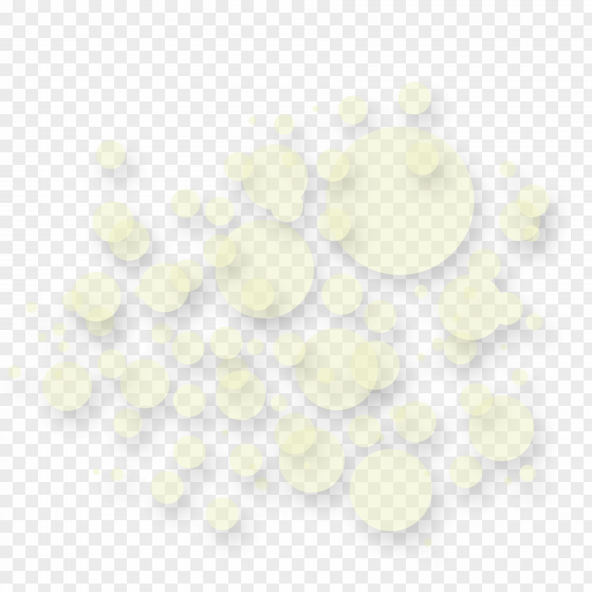 Pretty Creative Yellow Circle Petal PNG