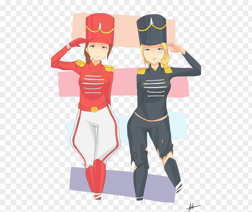 Design Uniform Fashion Cartoon Costume PNG