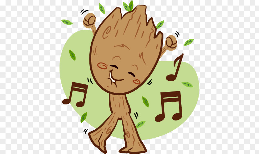 Facebook Stickers Baby Groot Sticker Decal Adhesive Tape PNG