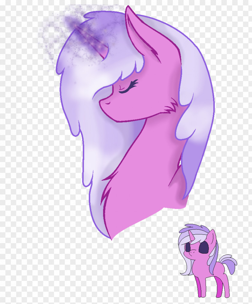 TART Horse Pony Lilac Violet Lavender PNG