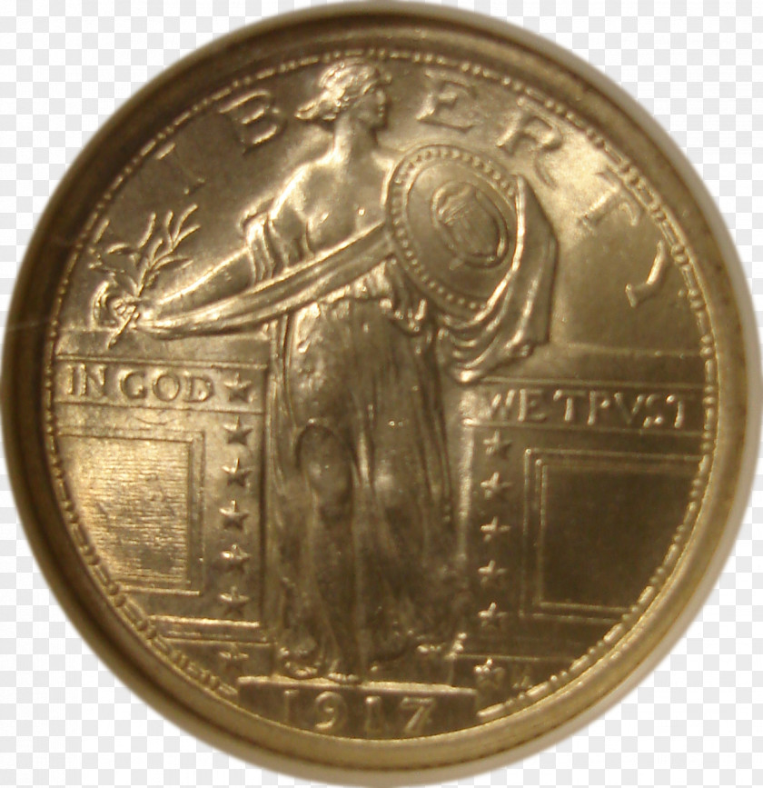 Coin Bronze Medal Brass 01504 PNG