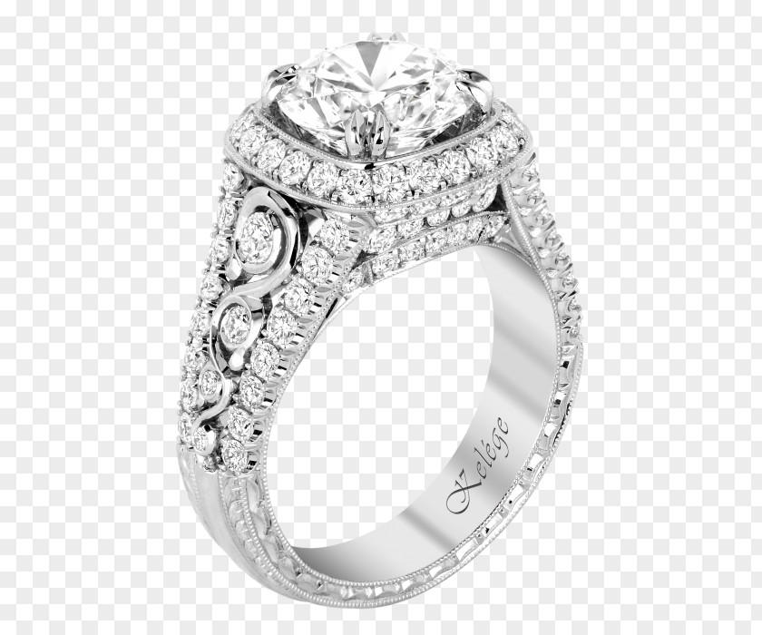 Creative Wedding Rings Ring Engagement Diamond Filigree PNG