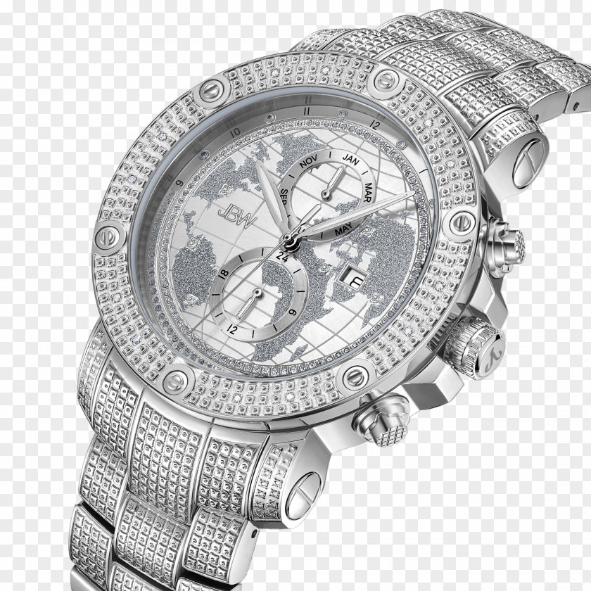 Flash Diamond Vip Watch Strap Gold Bracelet PNG