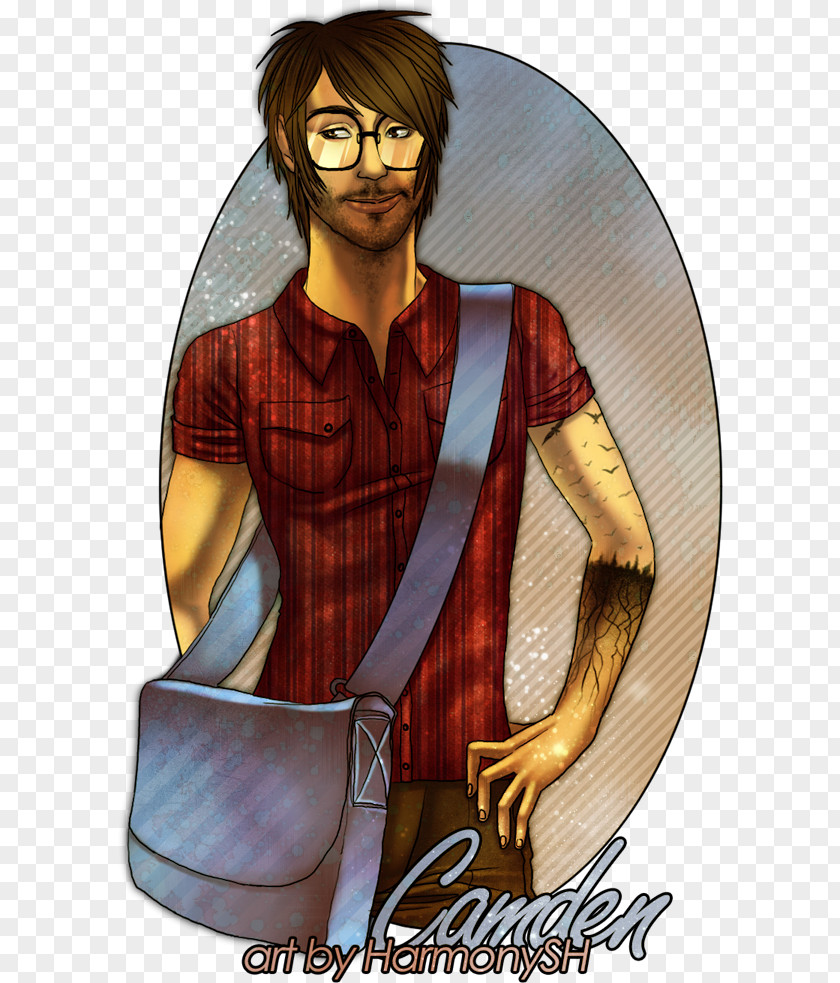 Glasses Fiction Cartoon Character PNG