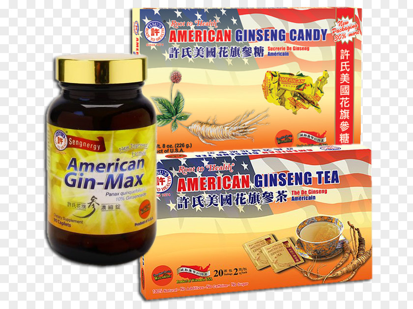 Health Dietary Supplement American Ginseng PNG