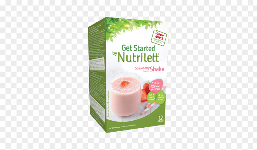 Strawberry Milkshake Smoothie Nutrilett Lcd Shake Very-low-calorie Diet PNG