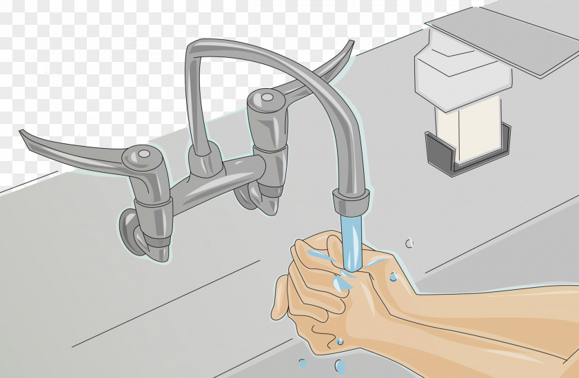 Toilet Faucet Hand Washing Influenza Common Cold Tap PNG
