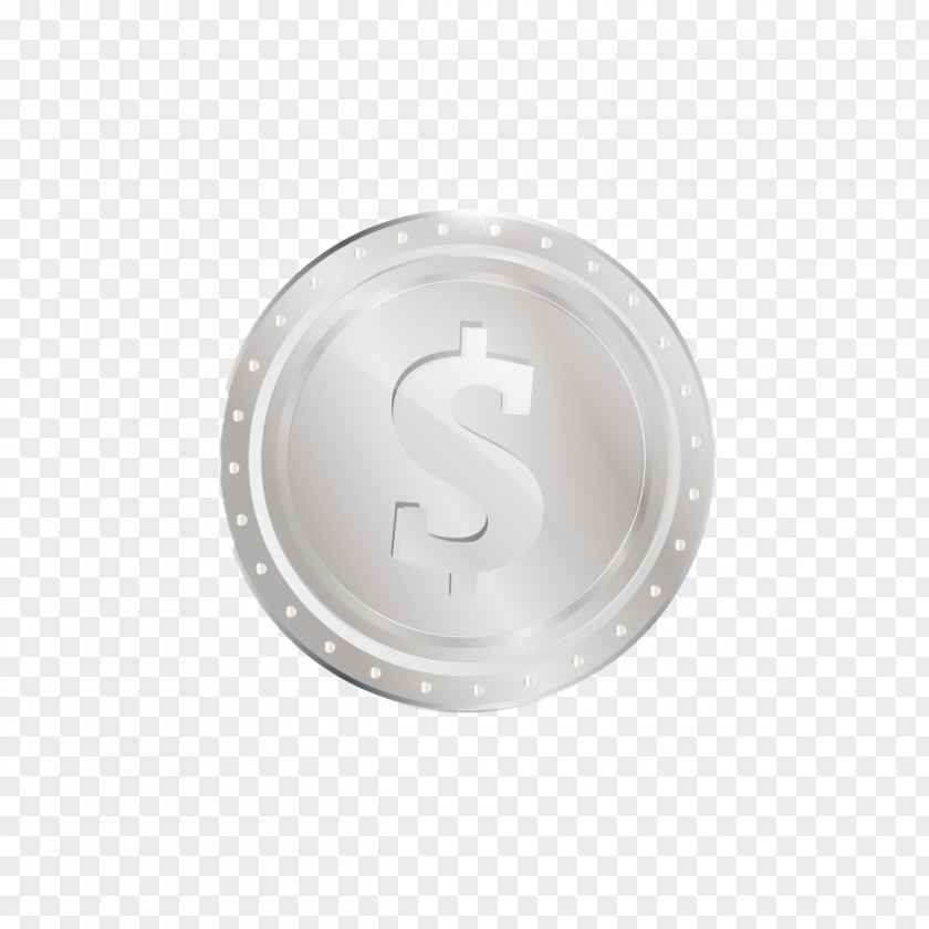 Vector Silver Coins Coin Metal PNG