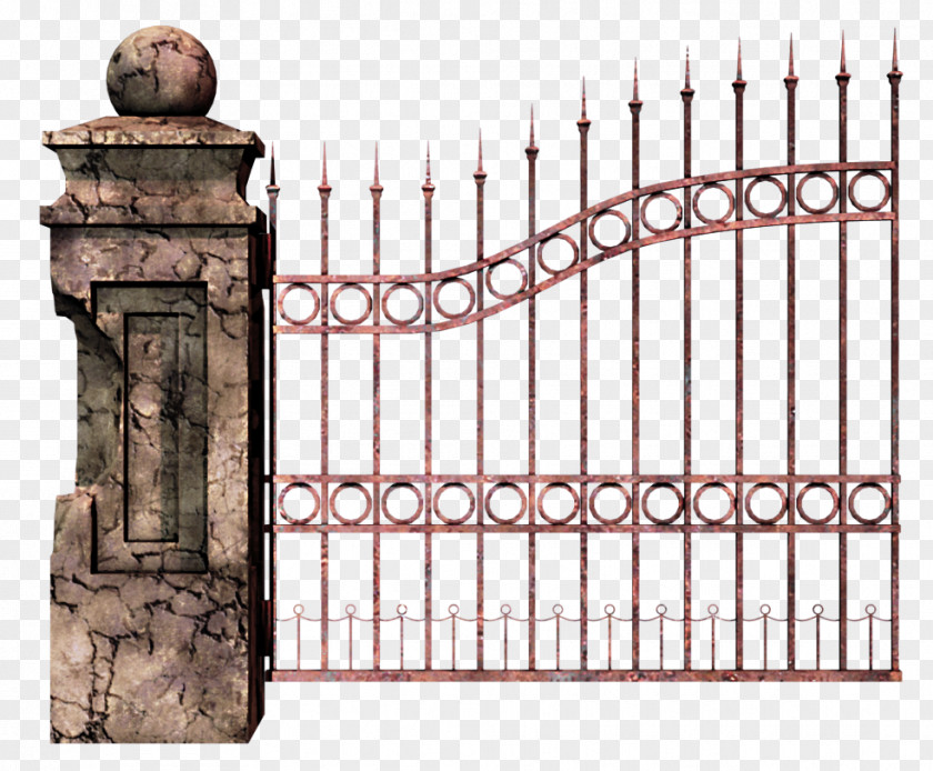 Arch Nonbuilding Structure Iron Gate Fence Metal Architecture PNG