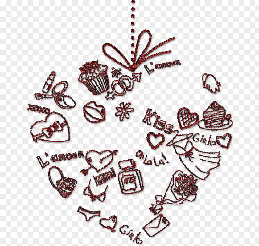Christmas Ornament Body Jewellery Font PNG