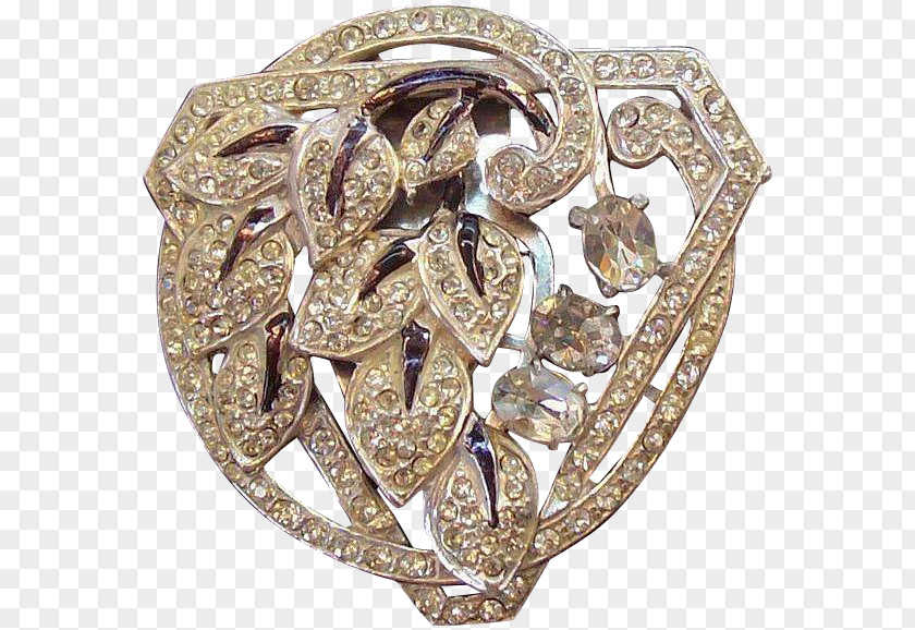 Jewellery Rhinestone Brooch Art Deco Gemstone PNG