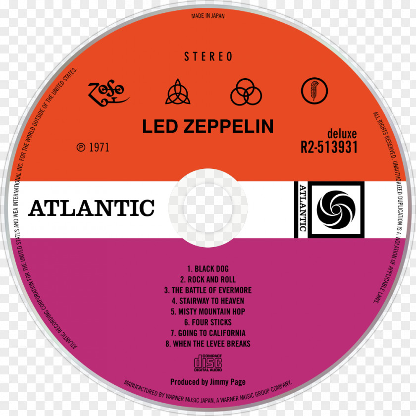 John Bonham Compact Disc Led Zeppelin IV III Phonograph Record PNG