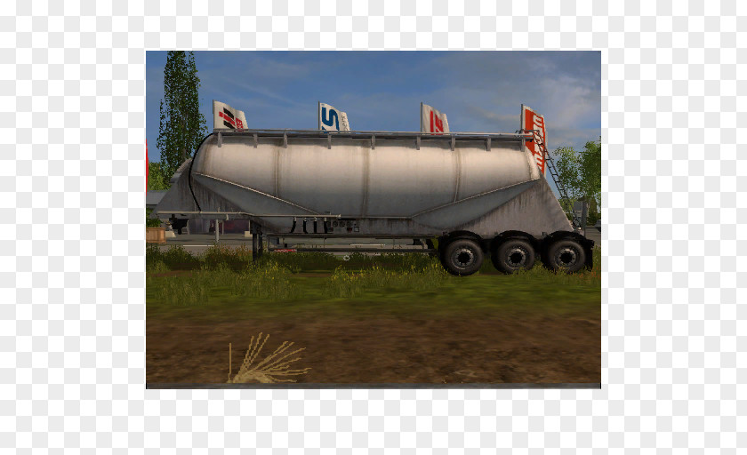 Milk Tank Truck Asphalt Transport Plant Trailer PNG