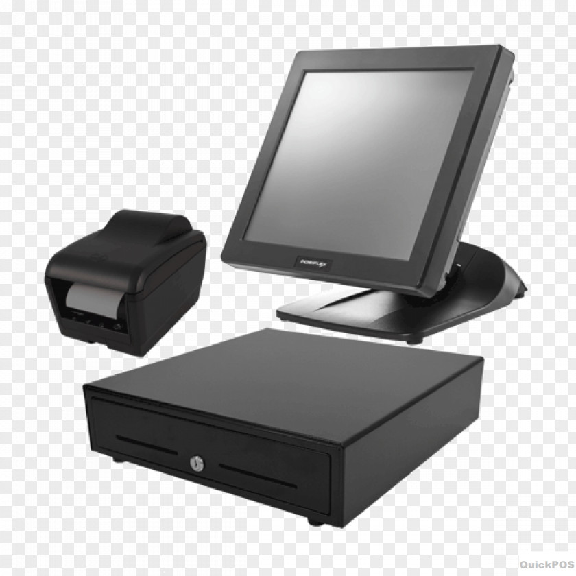 Pos Terminal Point Of Sale Posiflex OnlyPOS Cash Register Barcode Scanners PNG