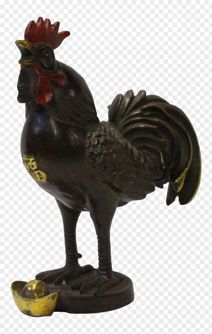 Rooster Metal Bronze Ingot Chicken PNG