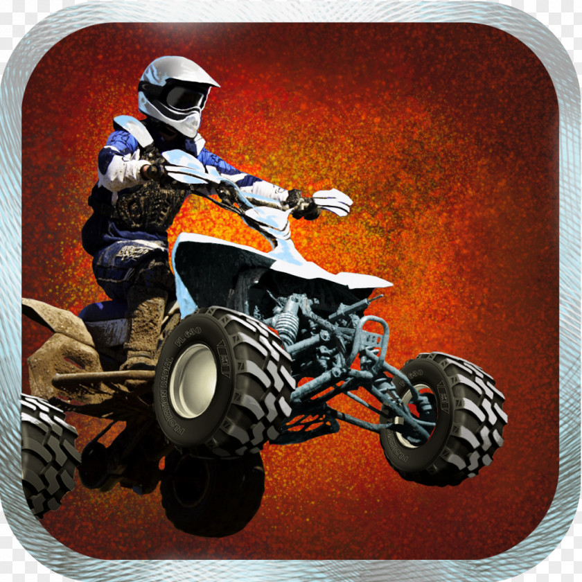 Desert Bike Tire Car Motorcycle All-terrain Vehicle Video Game PNG