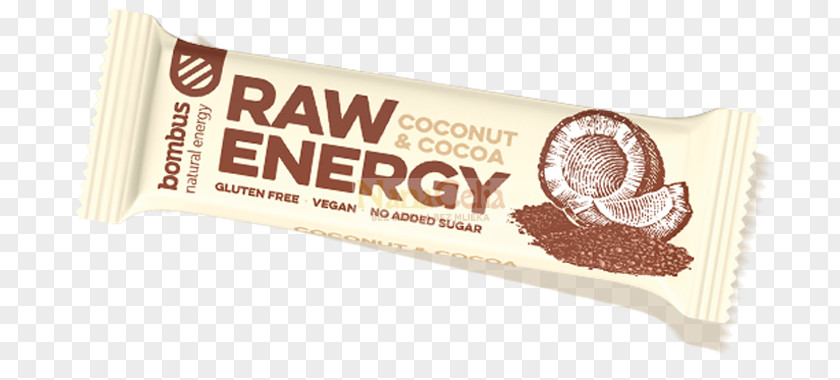 Fresh Coconut Energy Bar Candy Cocoa Solids PNG