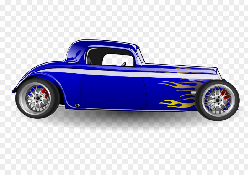 Hot Rod Car Clip Art PNG