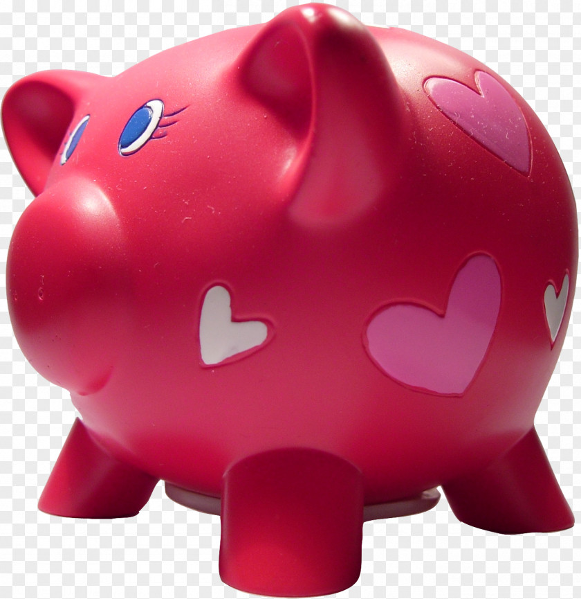 Piggy Bank Money Saving Finance PNG