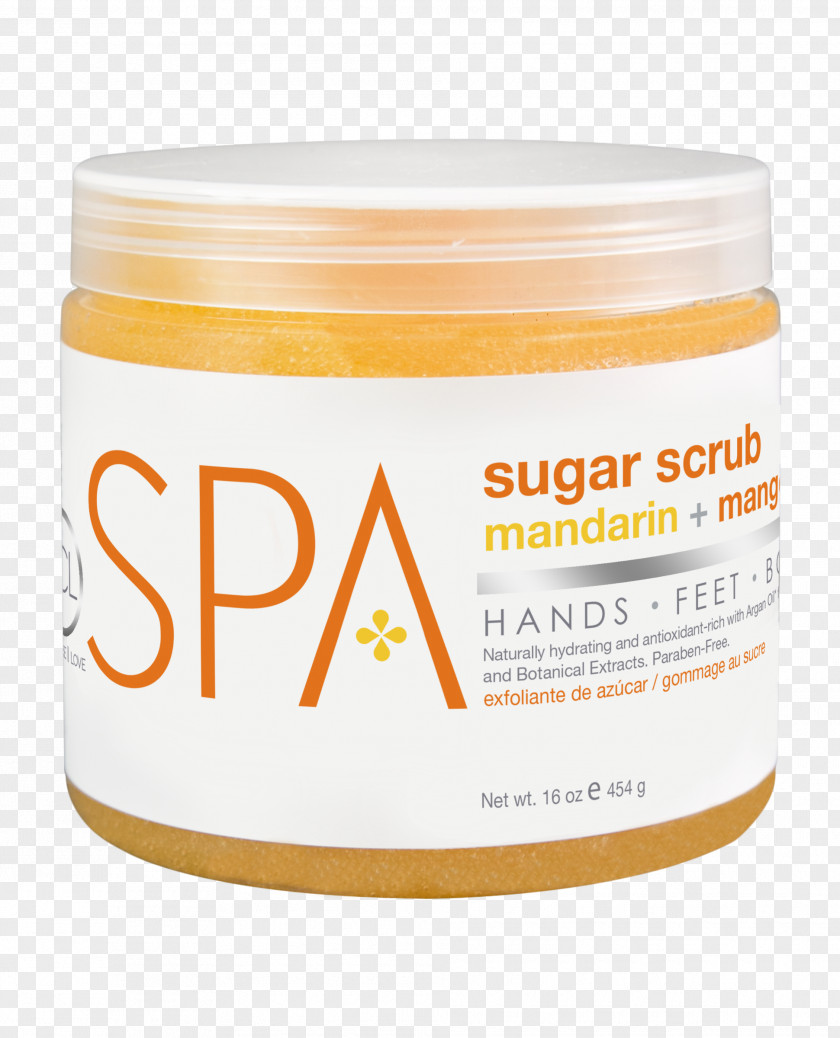 Sugar Scrub Cream Spa Exfoliation Waxing Beauty Parlour PNG