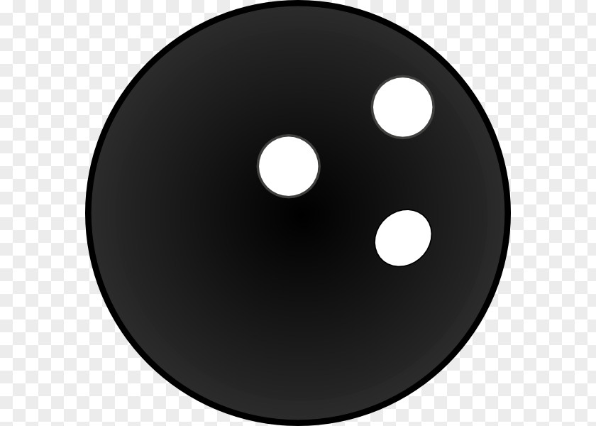 Graphic Bowling Balls Black And White Ball Circle Font PNG
