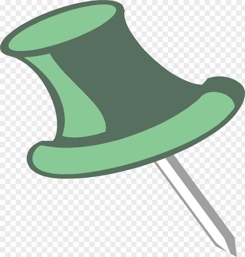 Green Round Pin Material Picture Clip Art PNG