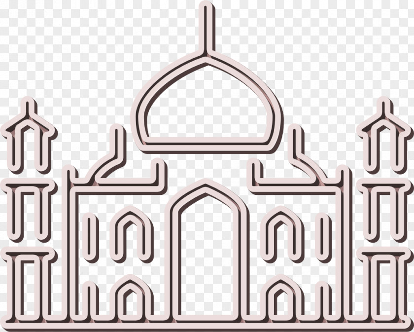 India Icon Taj Mahal Monuments PNG
