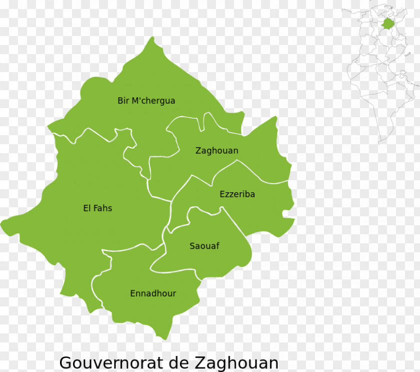 Map Governorates Of Tunisia Circonscription De Zaghouan Nabeul Governorate Sousse PNG