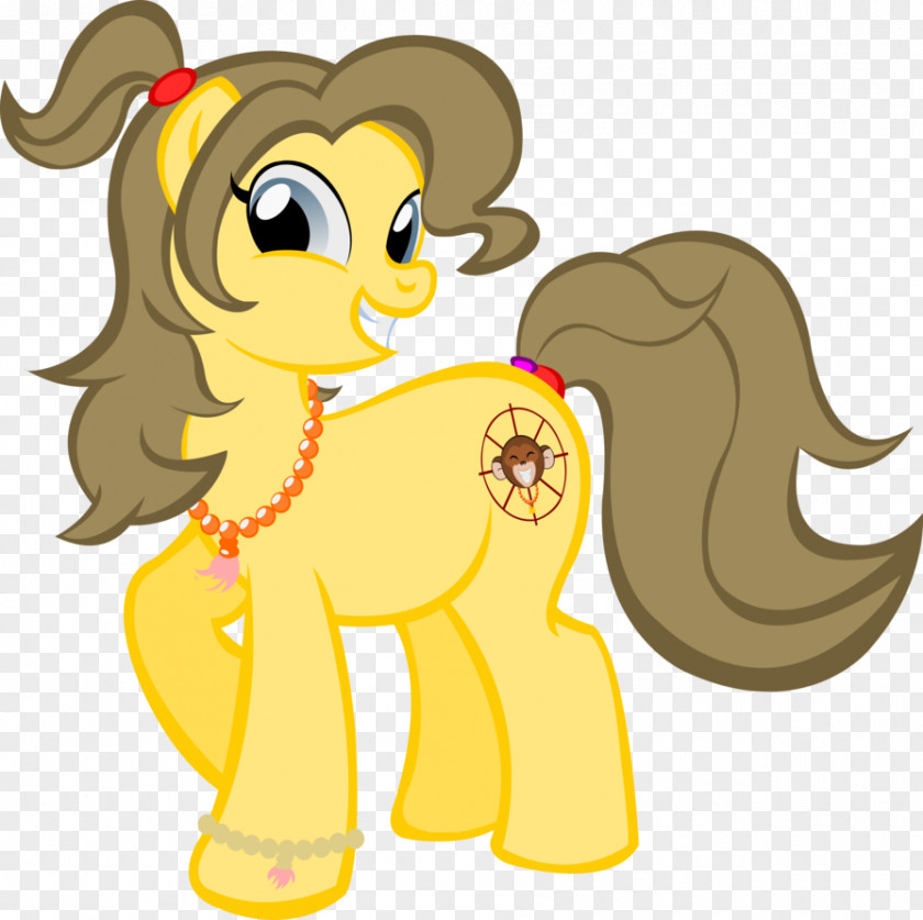 The Little Monkey Scatters Flowers My Pony DeviantArt PNG