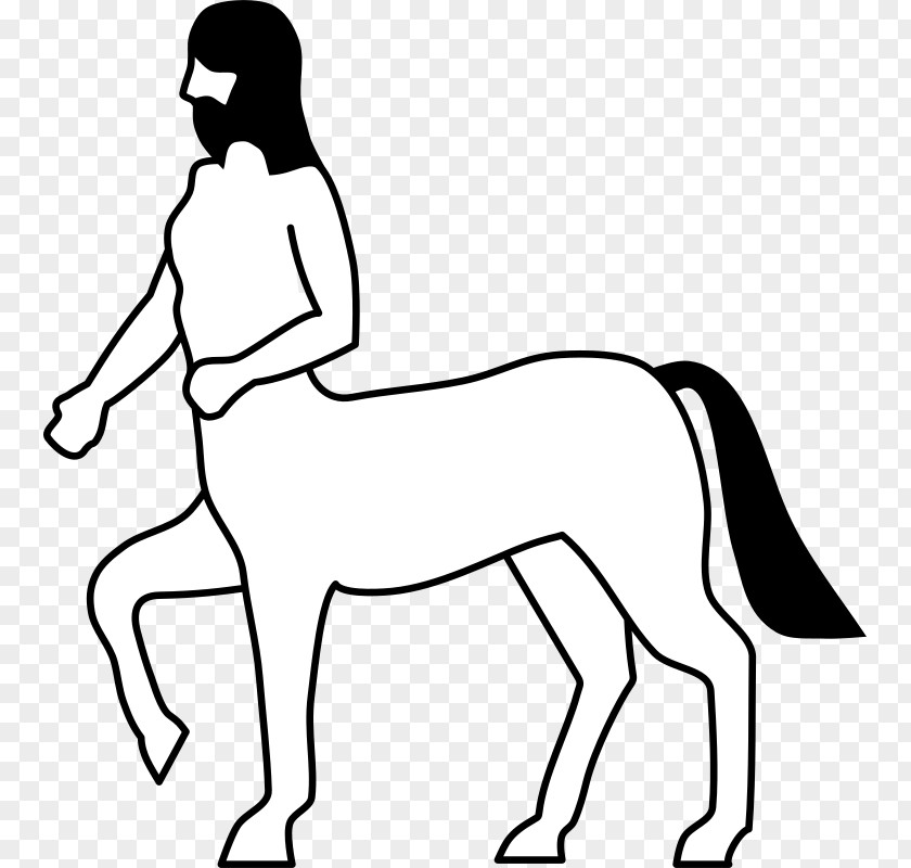 Cartoon Text Box Centaur Drawing Greek Mythology Clip Art PNG