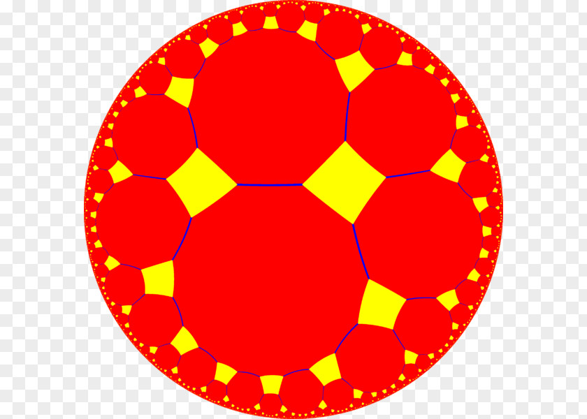 Order6 Hexagonal Tiling Honeycomb Political Party Nation's Future Ashmoun Logo Hyperbolic Geometry PNG