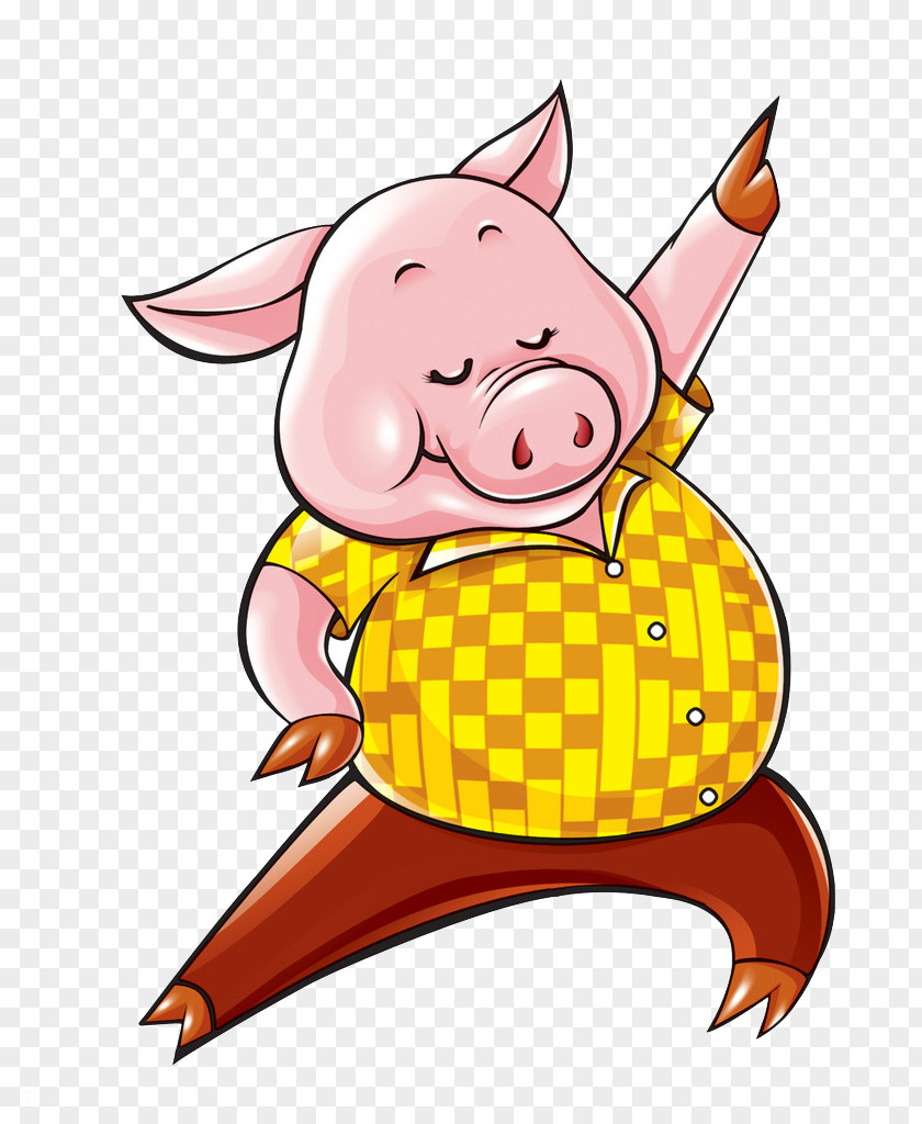 Pig Domestic Clip Art Image Suidae PNG