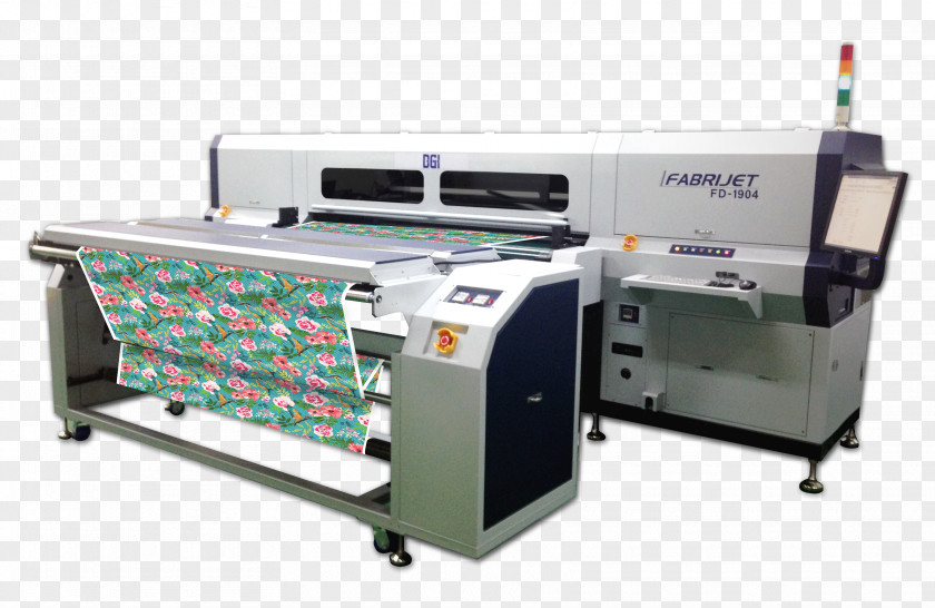 Printer Machine Digital Textile Printing Industry In India PNG