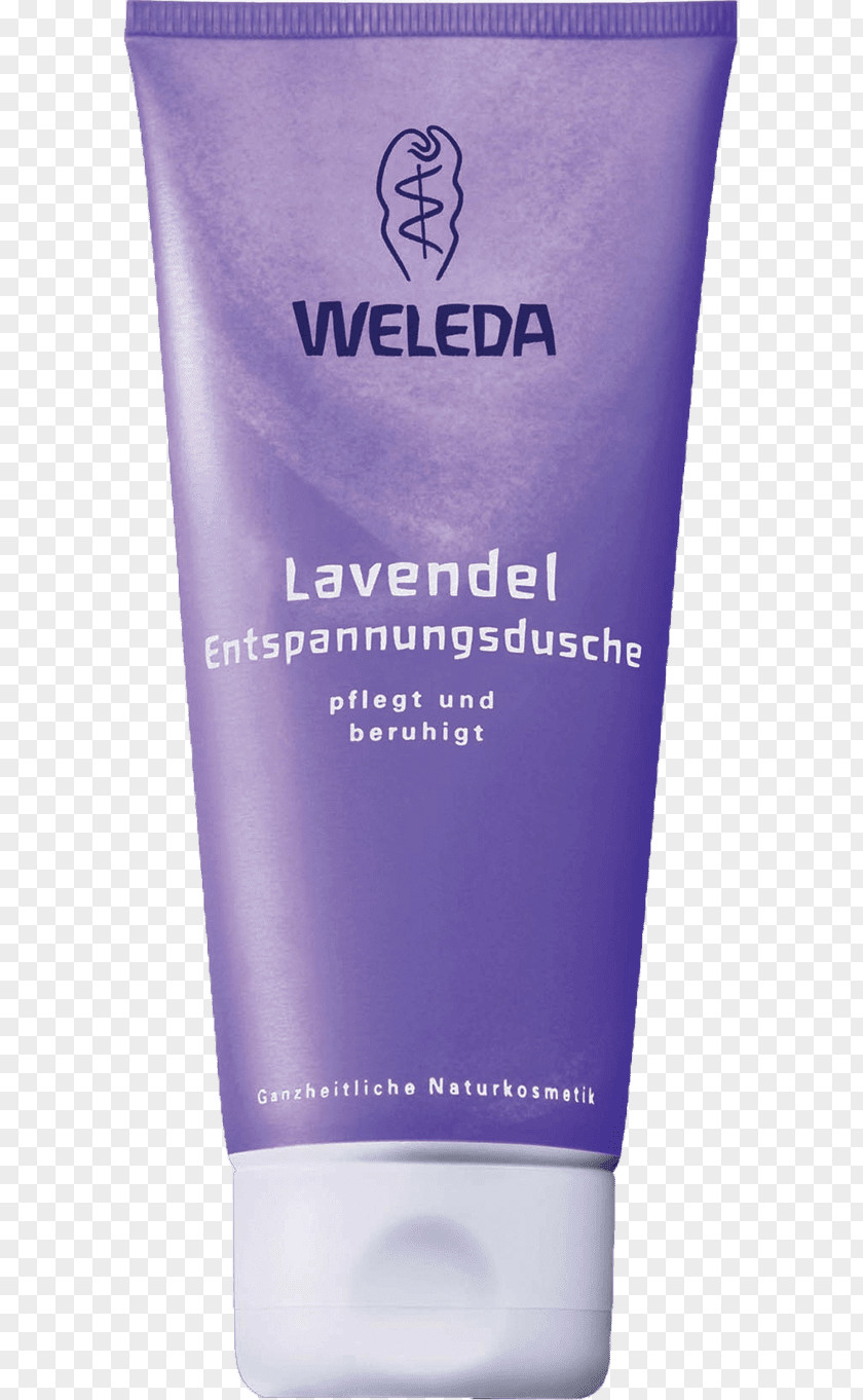 Weleda Lavender Creamy Body Wash Lotion Pigu.lt Shower Gel PNG