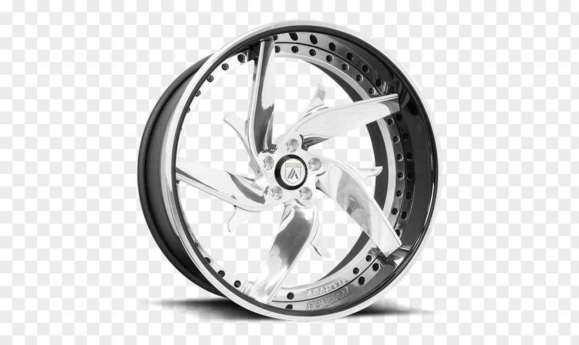 Asanti Alloy Wheel Rim Custom PNG