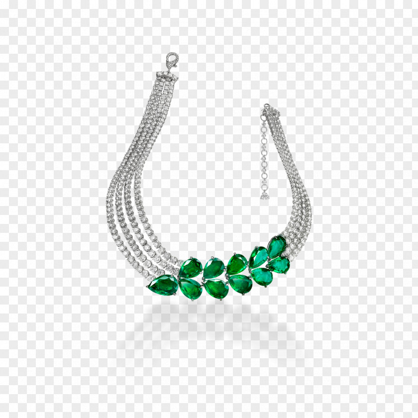 Jewellery Ad Emerald Bijou Centurion Necklace PNG